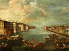 Seattle fine art restoration services. Painting restoration of the ''Venice Canal'' painting, c. 1800, Oil on canvas, 29'' x 43''.