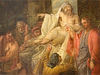 ''Raising Lazarus''. Jean Duvet, 1485-1562. Oil on canvas painting restoration in Seattle.