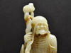 Old Chinese Hetian White Jade Carved Buddha