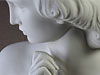 ''NUDE'' Cibis Porcelain Statue restoration by Michael Grashe, Seattle fine art and antique restorator.