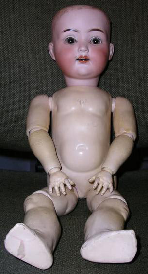 A Earliest European Porcelain Doll