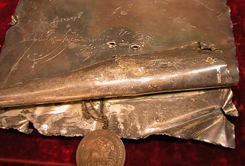 Grashe Seattle and Bellevue Fine Art Restorers. Rare and interesting cases of antique restoration: The Imperial Family's Silver Scroll, c.1913.